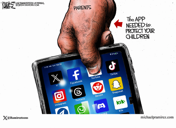 Michael Ramirez for 2/23/2026