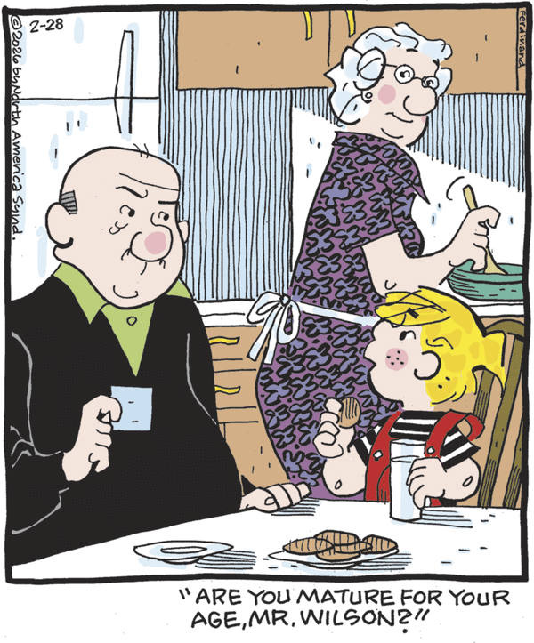 Dennis the Menace for 2/28/2026