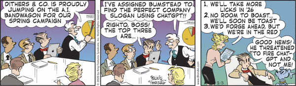 Blondie for 3/3/2026