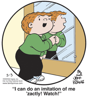 Family Circus for 3/3/2026