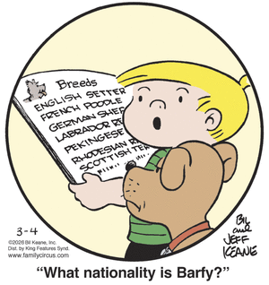 Family Circus for 3/4/2026