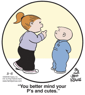 Family Circus for 3/5/2026