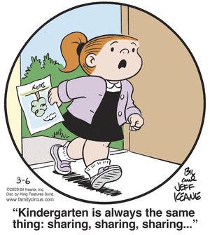 Family Circus for 3/6/2026