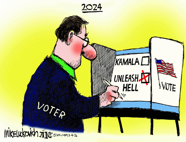 Mike Luckovich for 3/4/2026
