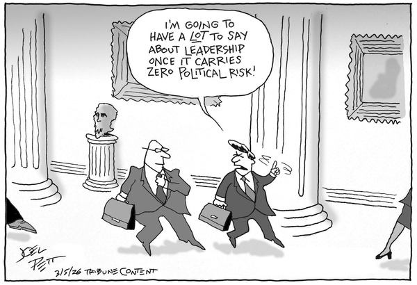 Joel Pett for 3/5/2026