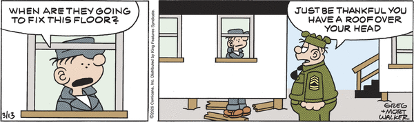 Beetle Bailey for 3/13/2026