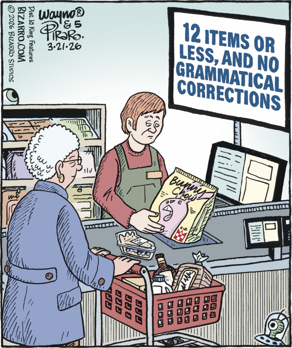 Bizarro for 3/21/2026