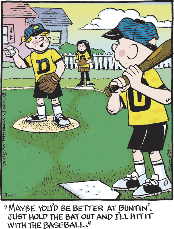 Dennis the Menace for 3/21/2026
