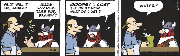 Hagar the Horrible for 3/21/2026