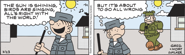 Beetle Bailey for 3/23/2026