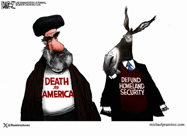 Michael Ramirez for 3/18/2026