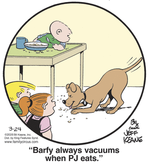 Family Circus for 3/24/2026
