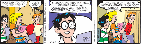 Archie for 3/27/2026