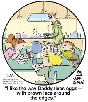 Family Circus for 3/28/2026