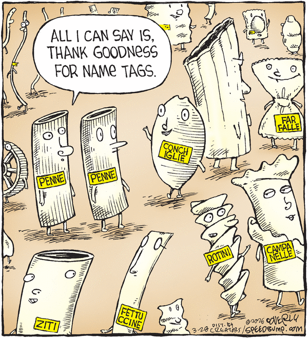 Speed Bump for 3/28/2026