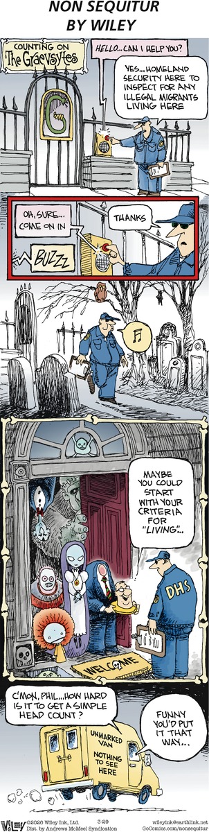 Non Sequitur 3/29/2026