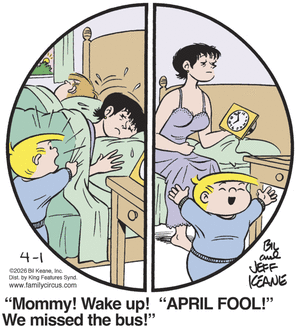 Family Circus for 4/1/2026