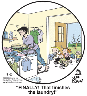 Family Circus for 4/3/2026