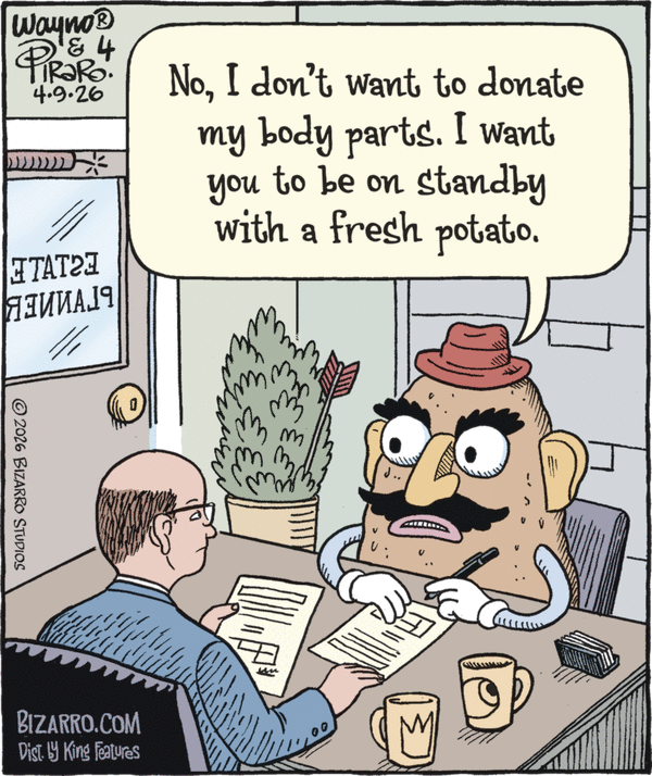 Bizarro for 4/9/2026