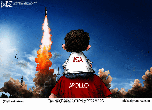 Michael Ramirez for 4/4/2026