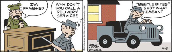 Beetle Bailey for 4/13/2026