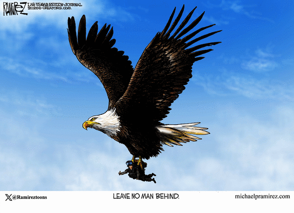Michael Ramirez for 4/8/2026
