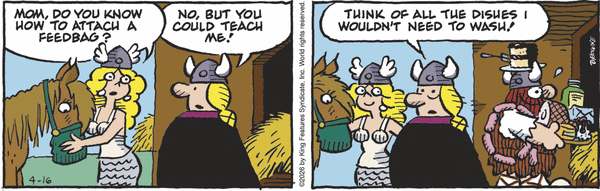 Hagar the Horrible for 4/16/2026