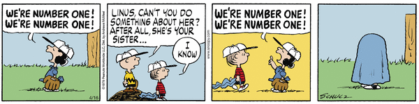 Peanuts for 4/16/2026