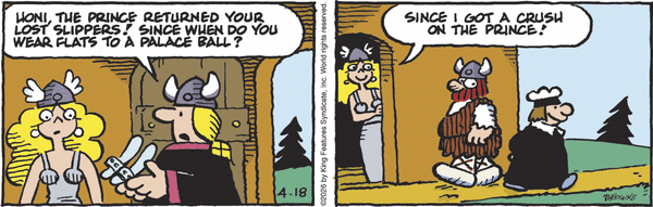 Hagar the Horrible for 4/18/2026