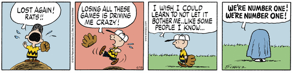 Peanuts for 4/18/2026