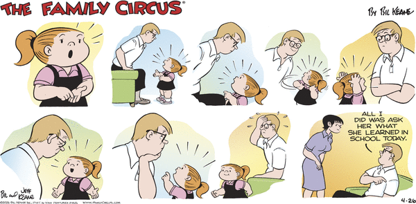 Family Circus for 4/26/2026