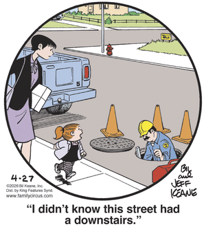 Family Circus for 4/27/2026