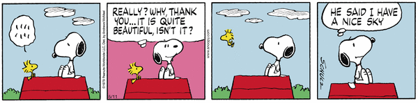 Peanuts for 5/11/2026