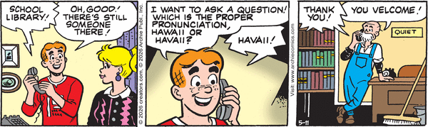 Archie for 5/11/2026