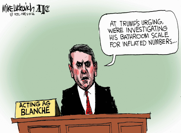 Mike Luckovich for 5/10/2026