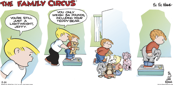 Family Circus for 5/24/2026