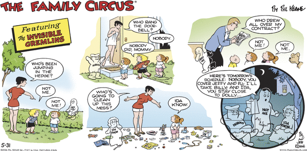 Family Circus for 5/31/2026
