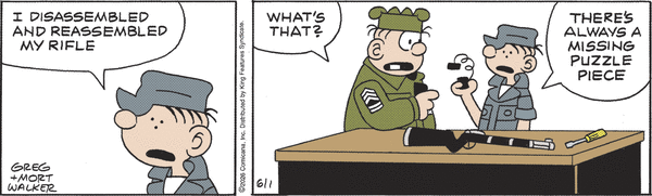 Beetle Bailey for 6/1/2026