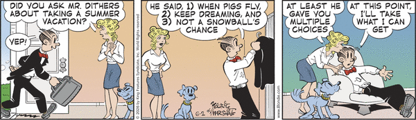 Blondie for 6/2/2026