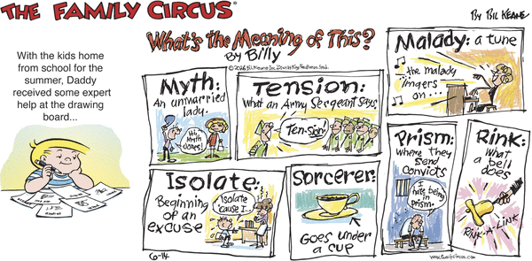 Family Circus for 6/14/2026