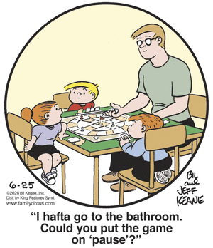 Family Circus for 6/25/2026