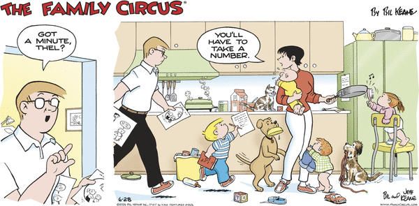 Family Circus for 6/28/2026
