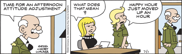 Beetle Bailey for 7/1/2026