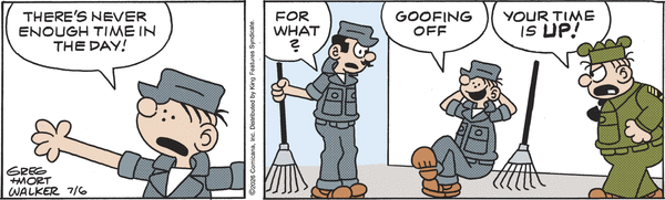 Beetle Bailey for 7/6/2026