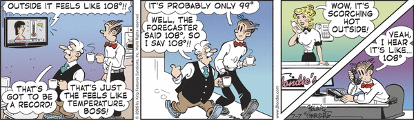 Blondie for 7/7/2026