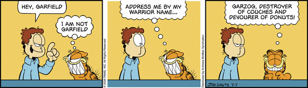 Garfield for 7/7/2026