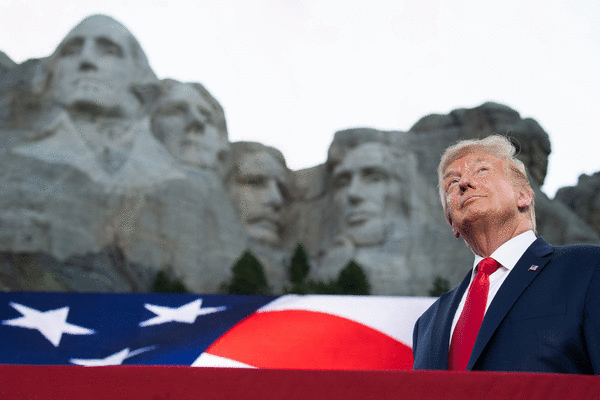 Trump commemorates Fourth of July with speech at Mount Rushmore
