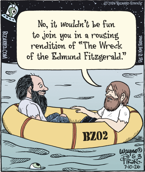 Bizarro for 7/10/2026