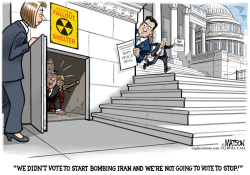 Iran War Political Fallout Shelter