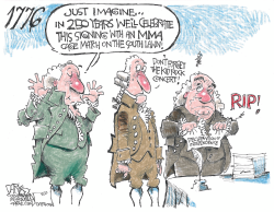 White House white trash celebration